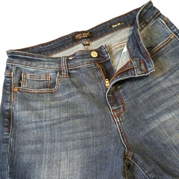 Judy Blue Slim Fit‎ Denim Jeans size 11 - Picture 1 of 9